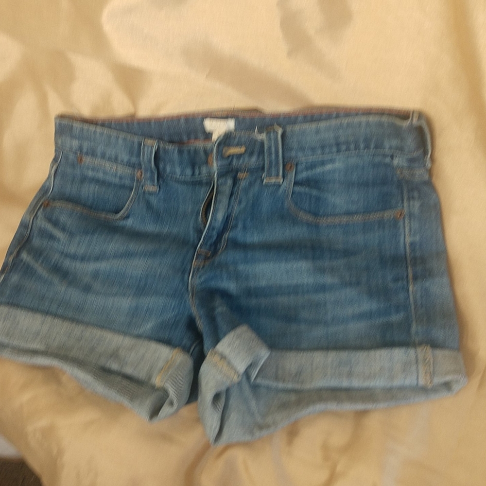 Classic J Crew jean shorts